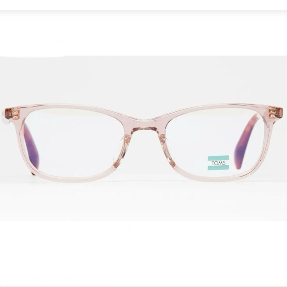 TOMS Eyewear Glasses Frames with Case EUC‎ Pink Blush 50-19-147 - Picture 15 of 15